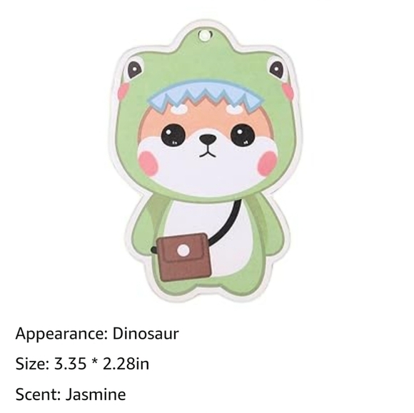 Bouroki Cute Cartoon Shiba Inu Series Car Air Fresheners in 5 Different Scents - Picture 14 of 15